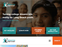 Tablet Screenshot of operationjumpstart.org